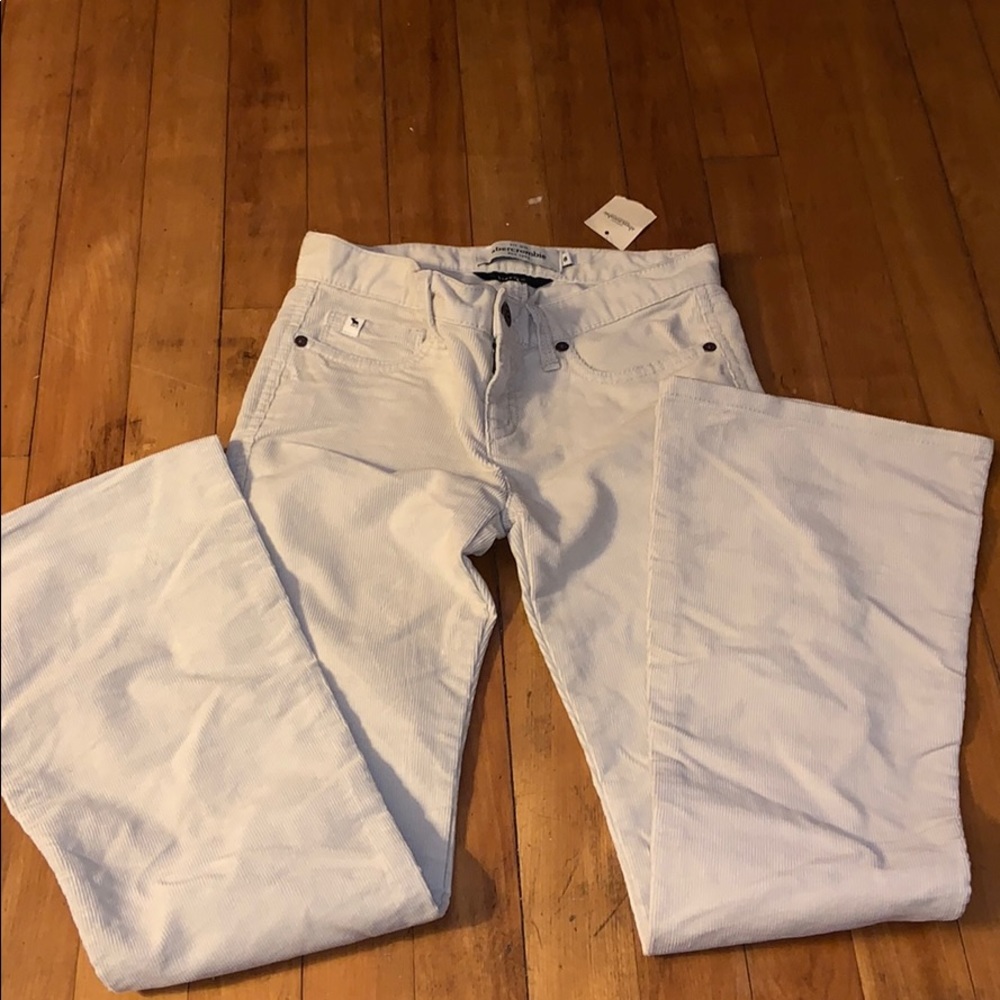 Abercrombie Girl’s Cream Color Corduroy Pants